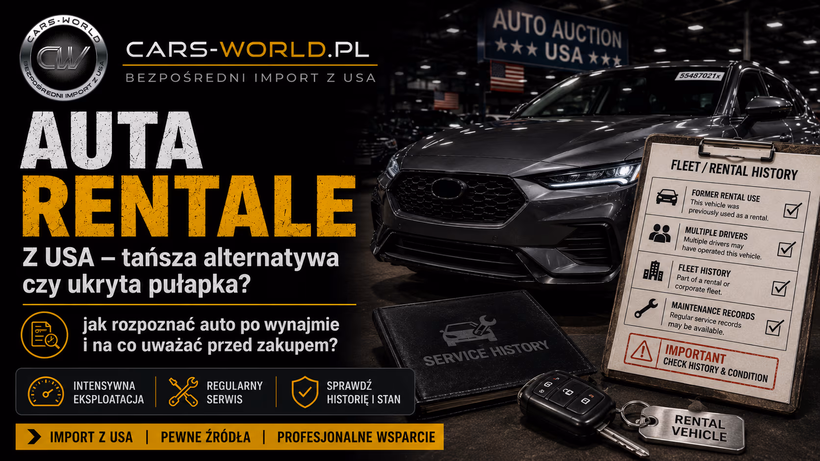 Auta rentale z USA – tańsza alternatywa czy ukryta pułapka?
