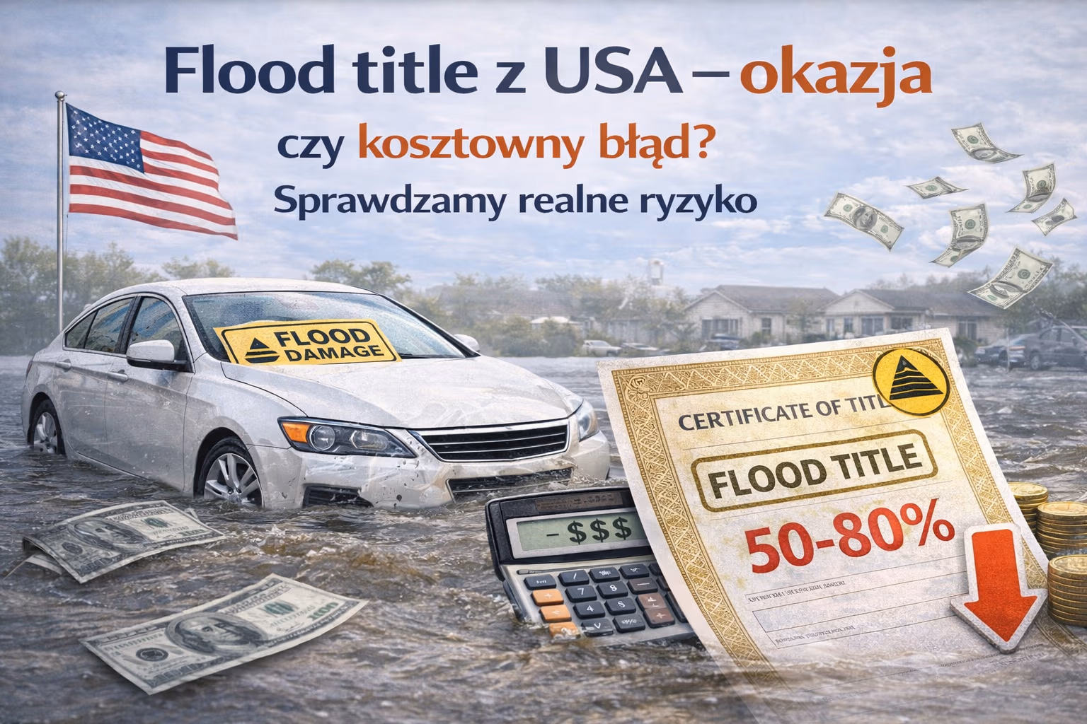 Flood title z USA – okazja czy kosztowny błąd? Sprawdzamy realne ryzyko